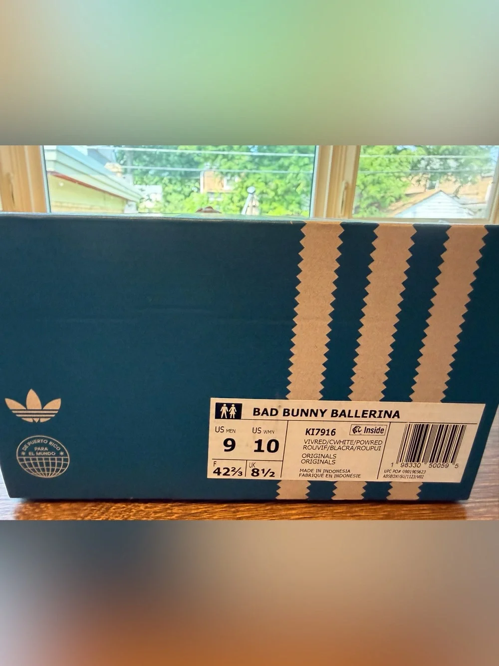 Adidas Ballerina Bad Bunny Flamboyan